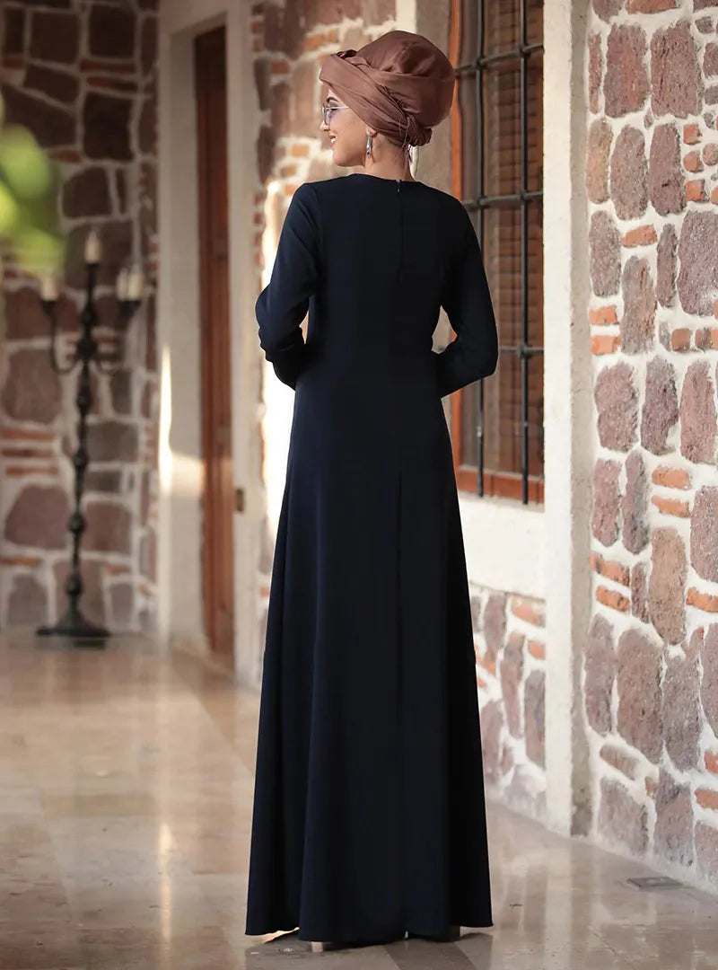 RETAL STAYL turkey muslim ,2 piece set women abaya long dress and pants outfits ,suits islamic clothing