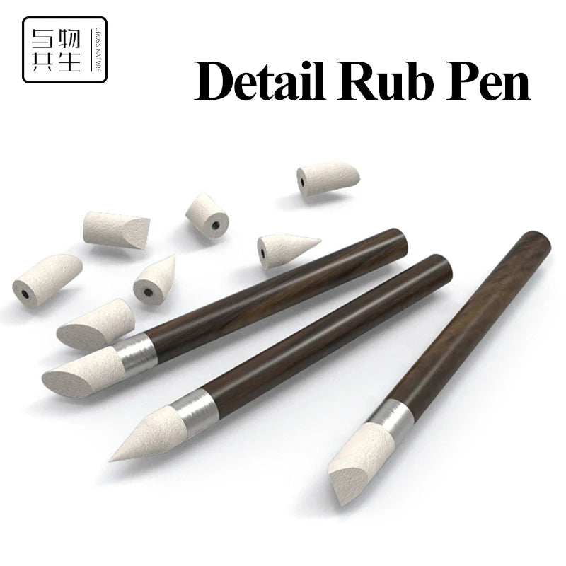 The finest stationery and office tools, elegance and luxury for multiple uses Pen Wiper Blending Smudge Sketch Paper Pen Wood Penholder Sketching Paper Pencil Painting Highlight For Art