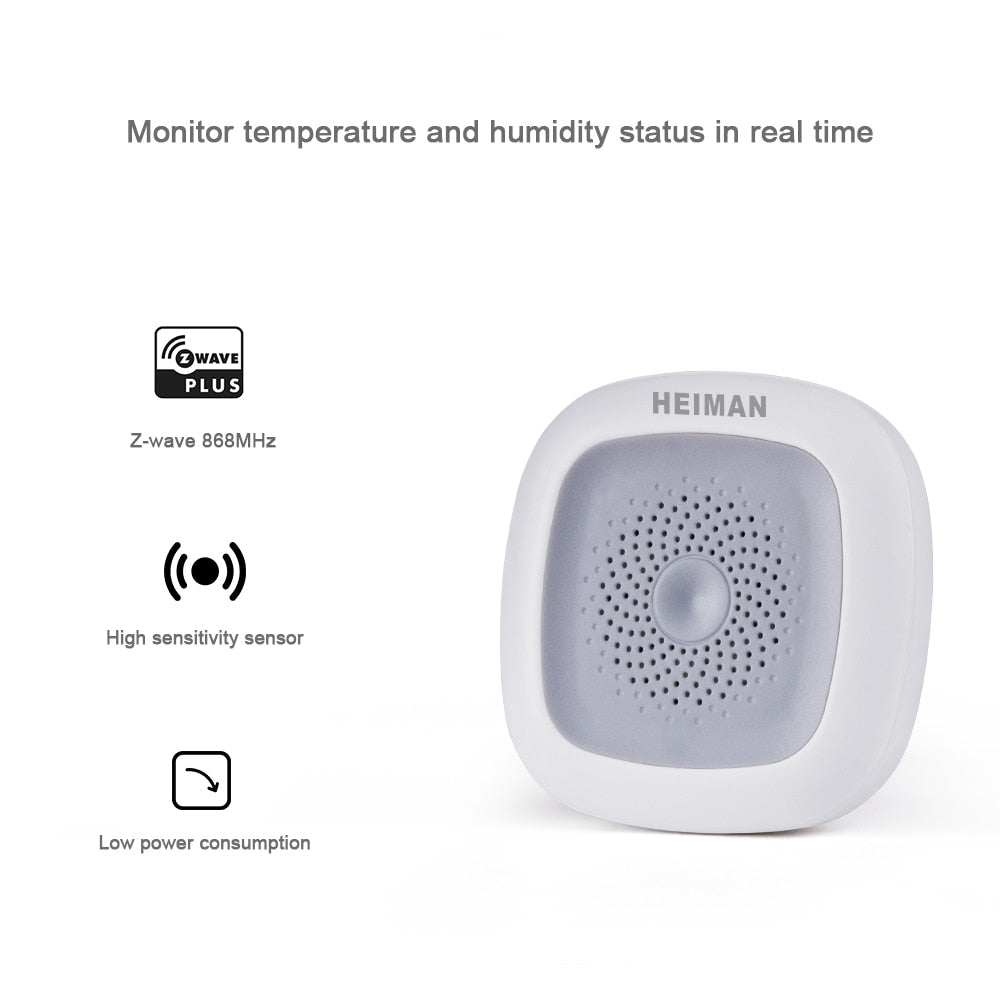 sensor home thermometer EU 868MHz fire alarm