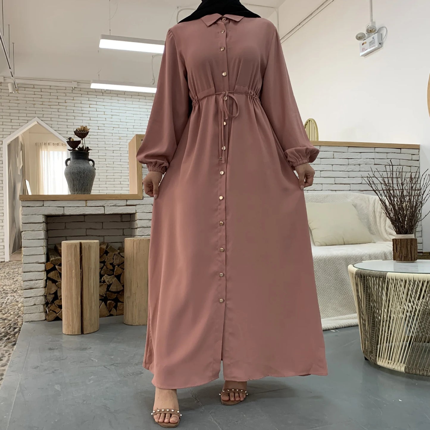 RETAL STYLE Abaya Turkey Muslim Fashion Long Dress