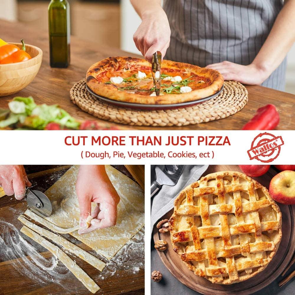 Modern kitchen, comfort and elegance, tools and more
 1pcs/2pcs Stainless Steel Pizza Cutter Professional Pizza Cutter Wheel with Anti-Slip Handle for Pizza Waffles Cookies