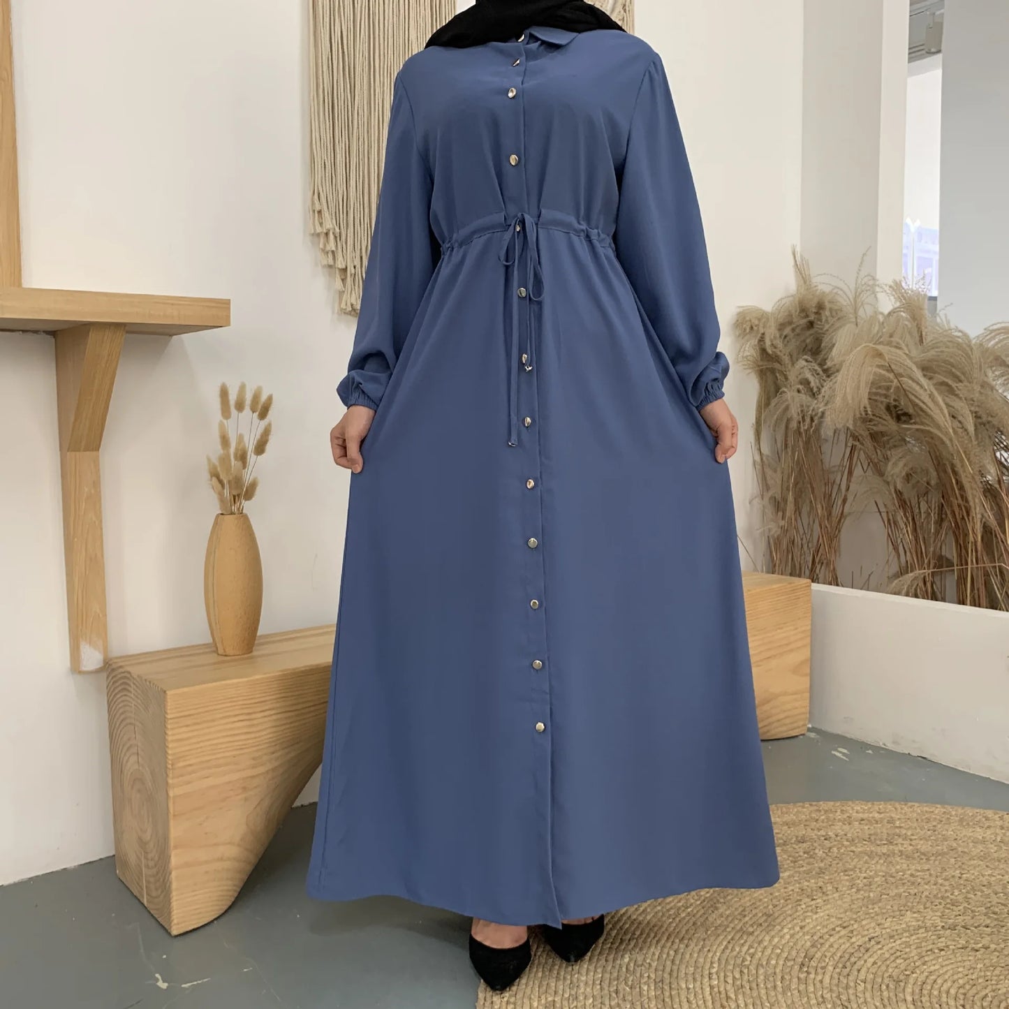 RETAL STYLE Abaya Turkey Muslim Fashion Long Dress