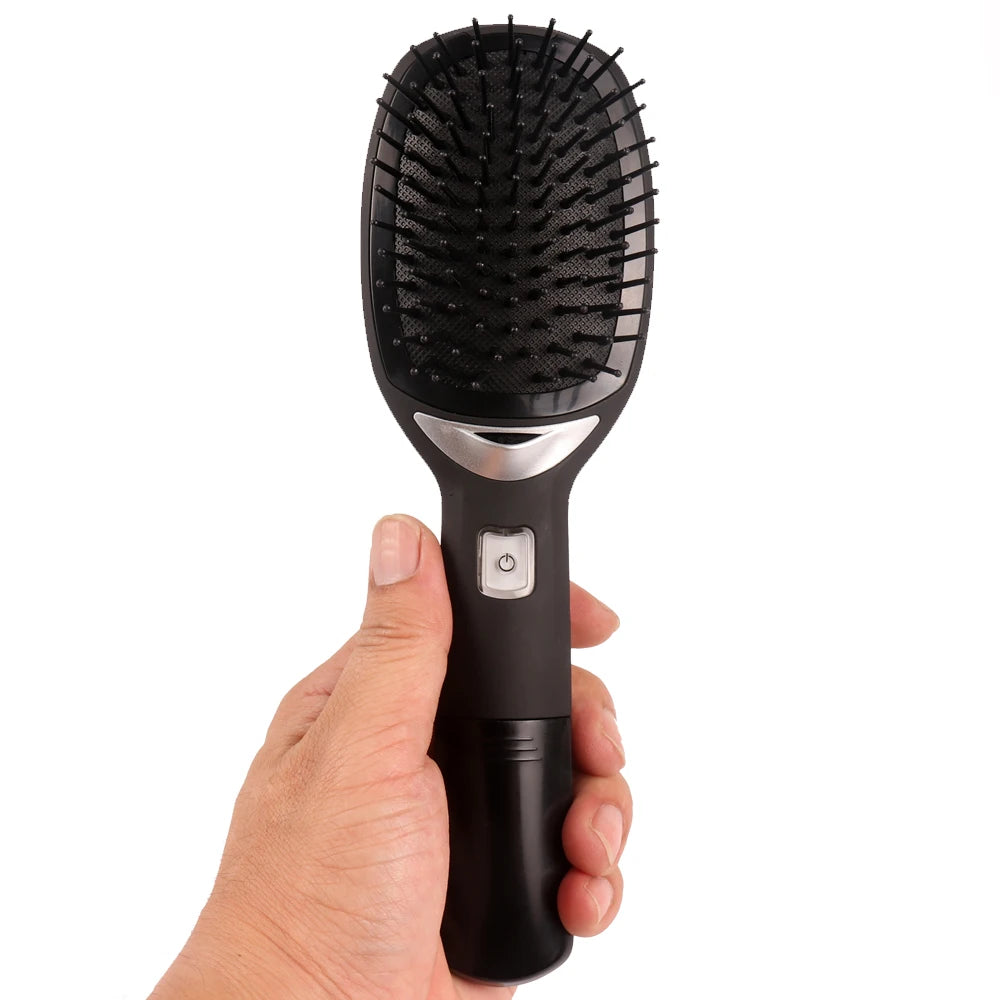 New Hairbrush Portable Electric , Hair Comb Anti-static Anti Frizz Negative Ions Scalp, Massage Comb Hair Styling Tool