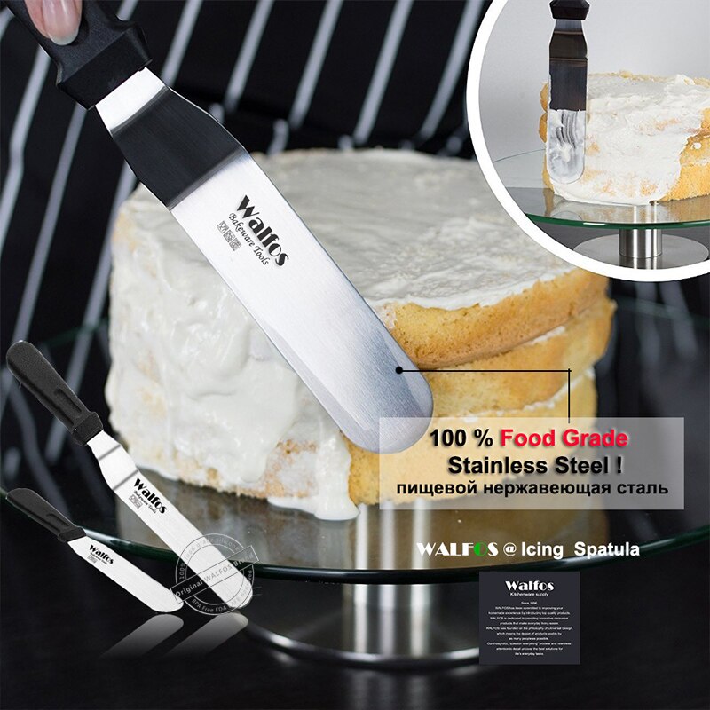 Modern kitchen, comfort and elegance, tools and more Stainless Steel  Knife Spatula for Cake Smoother Icing Frosting Spreader Fondant Pastry Cake Decorating