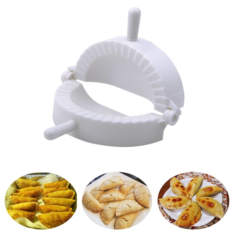 Modern kitchen, comfort and elegance, tools and more  3Pieces/Set FOOD GRADE Plastic Moulds  Ravioli Dough Press Pastry Dumpling Maker Mold in Different Sizes