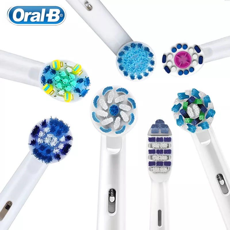 Replacement Brush Head  For Oral B Rotary Electric Toothbrush Deep Clean Soft Bristle Brush Head 2/4 Pieces in 1 Pack