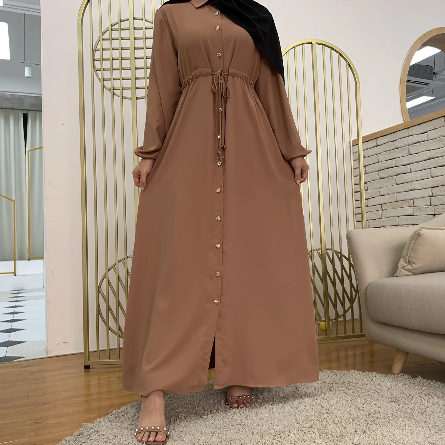 RETAL STYLE Abaya Turkey Muslim Fashion Long Dress