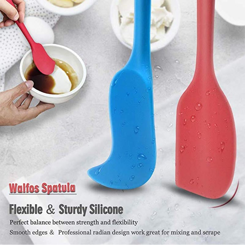 Modern kitchen, comfort and elegance, tools and more   Food Grade Non Stick Butter Cooking Silicone Spatula Set Cookie Pastry Scraper Cake Baking Spatula Silicone Spatula