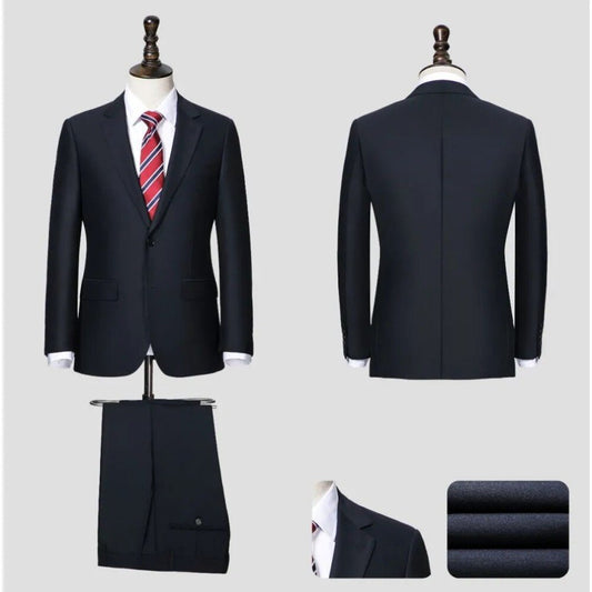 Men's wedding suit, slim business men's suit, office suit