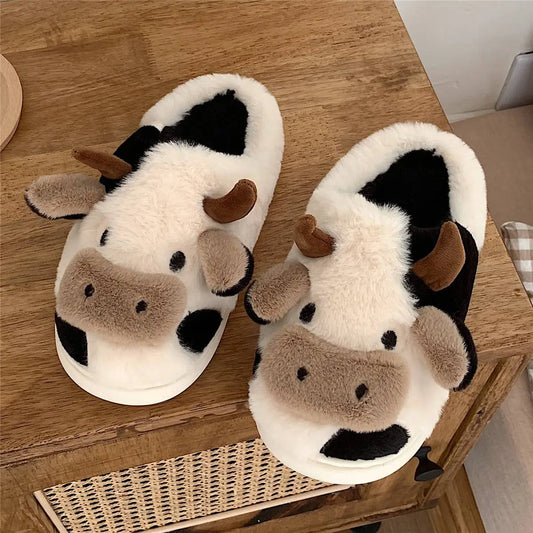 Women's Slippers Winter Warm Plush Home