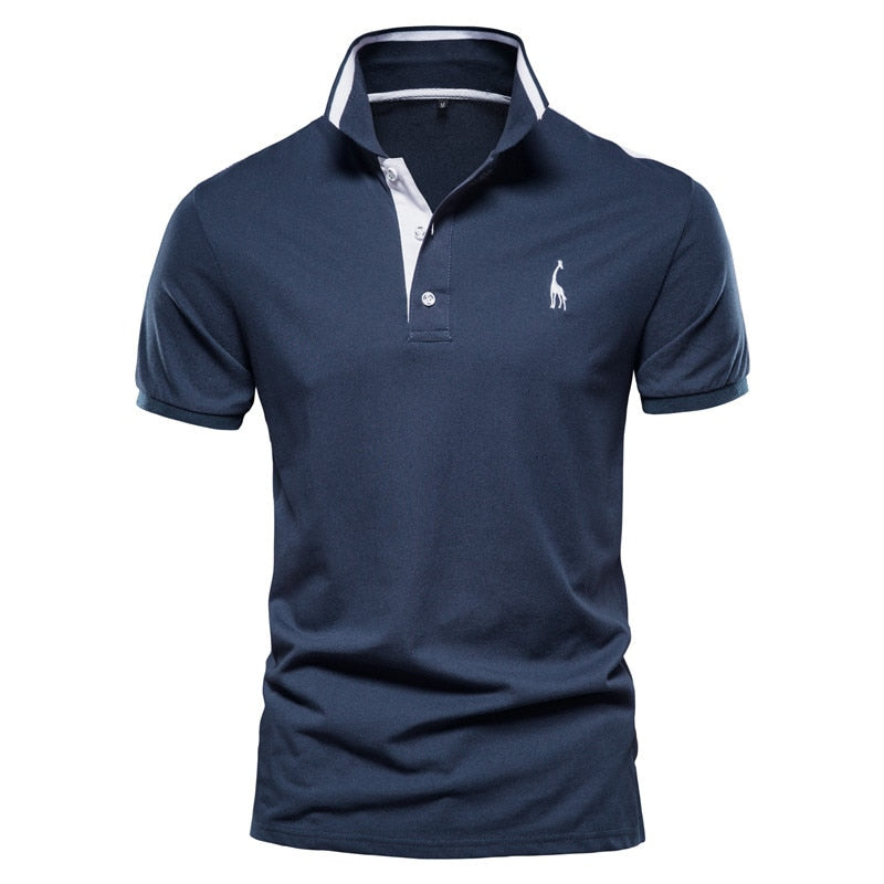 Polo Shirt Men Summer New Short Sleeve Breathable Golf Polos