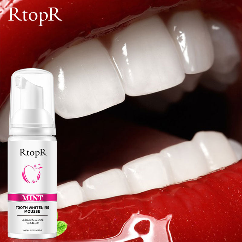 Mint Teeth Whitening Mousse Removal Macular Removal Smoke Stains Removal Dirt Brightening Clean Mouth Fresh Breath