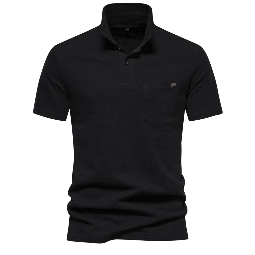 Polos Men's Summer Short Sleeve Breathable Golf Sports Polo