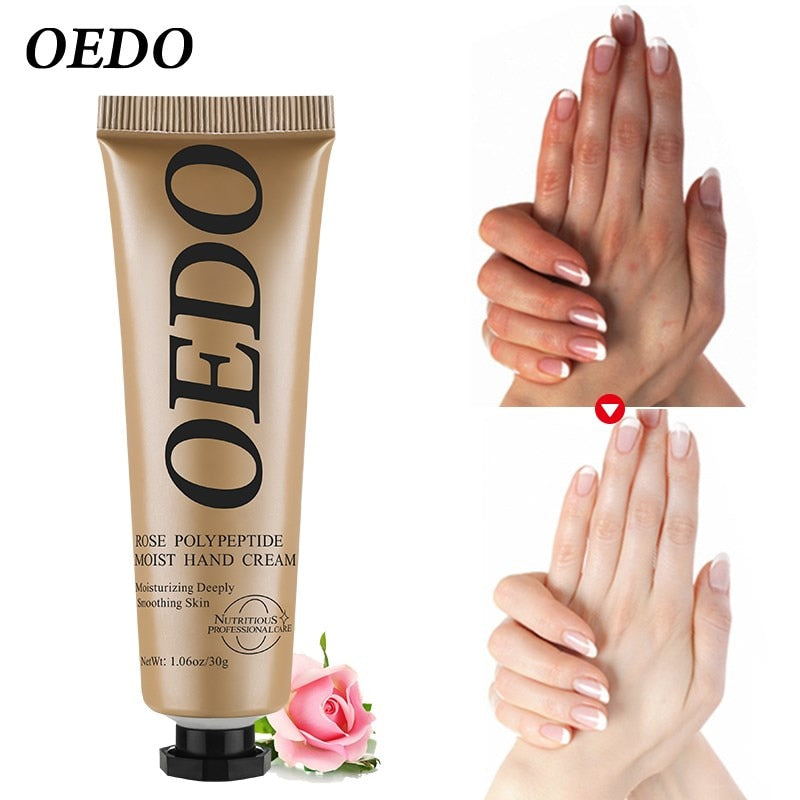 Rose Moisturizing Hand Cream Repair Hand Rough Skin Hand Anti-Aging Moisturizing Whitening Essence Hand cream 30g