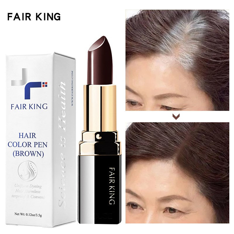 One-Time Hair dye Instant Brown Root Coverage Hair Color Modify Cream Stick Temporary Cover Up White Hair Colour Dye Treatments