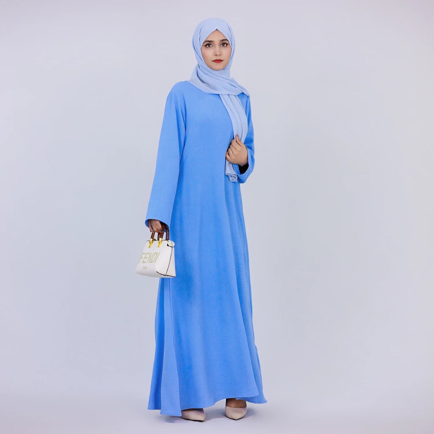 RETAL STYE abaya Simple Style Maxi Dresses for Muslim Women