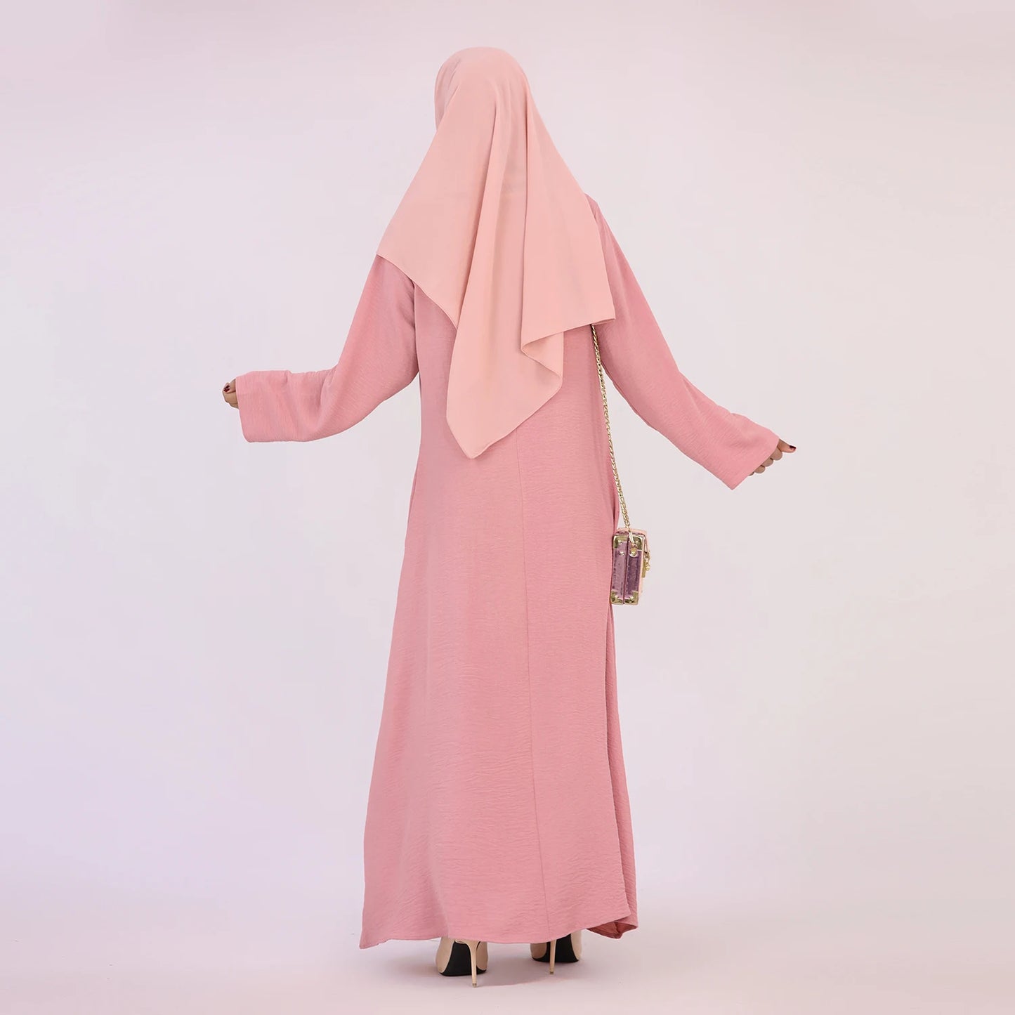 RETAL STYE abaya Simple Style Maxi Dresses for Muslim Women