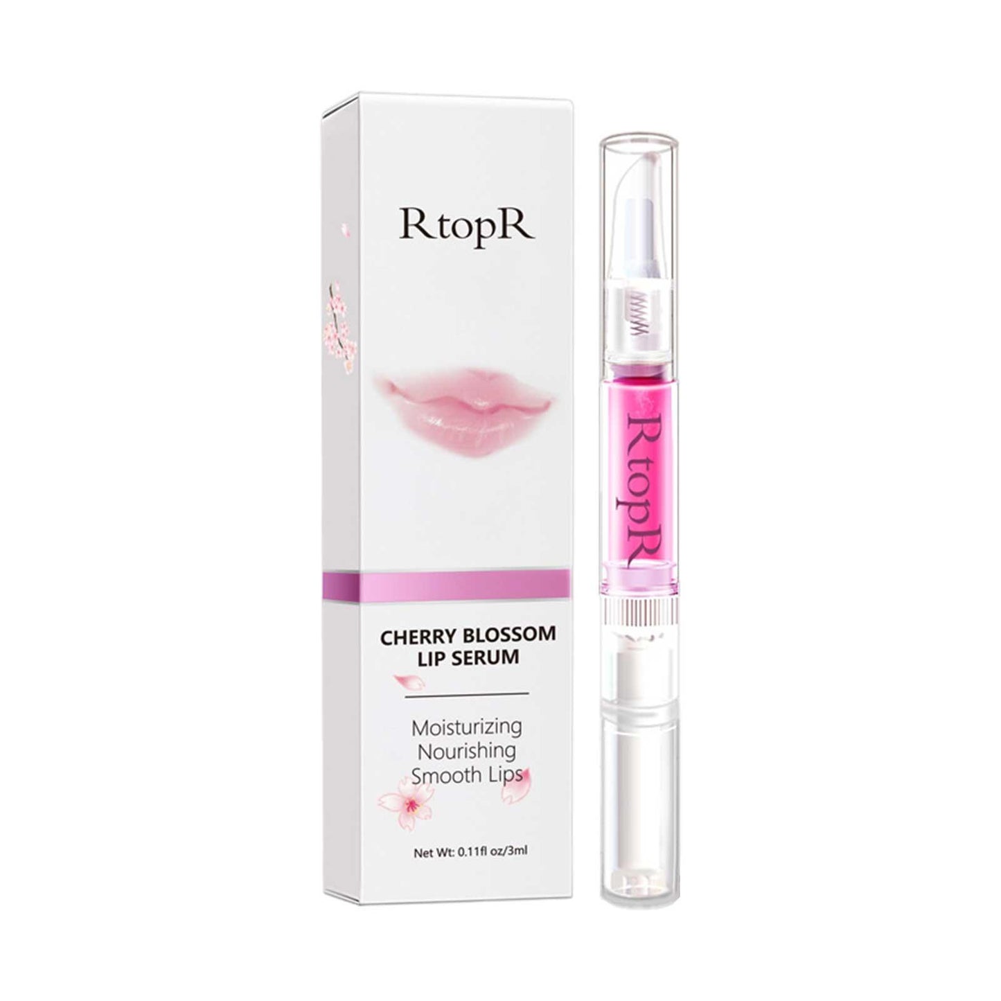 Moisturizing Lip Serum Lip Balm Reduce Fine Lines Lip Gloss Anti-Drying Pink Women Instant Lips Volumizing