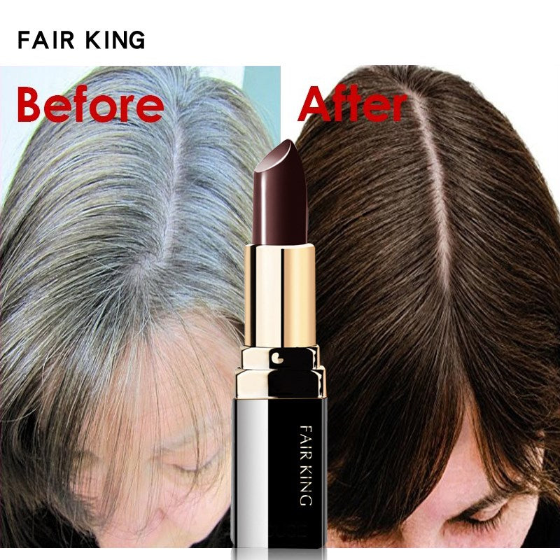 One-Time Hair dye Instant Brown Root Coverage Hair Color Modify Cream Stick Temporary Cover Up White Hair Colour Dye Treatments