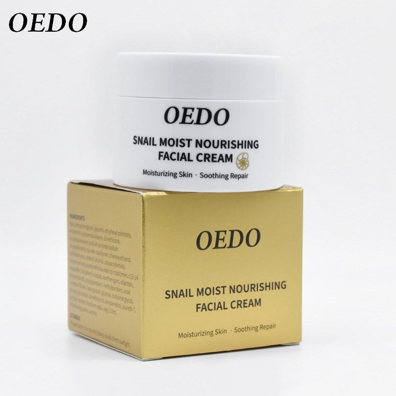 Snail Moisturizing Nourishing Cream Desalination Fine Line Shrinking Pore Firming Lifting Facial Skin Smoothing Facial Skin Care