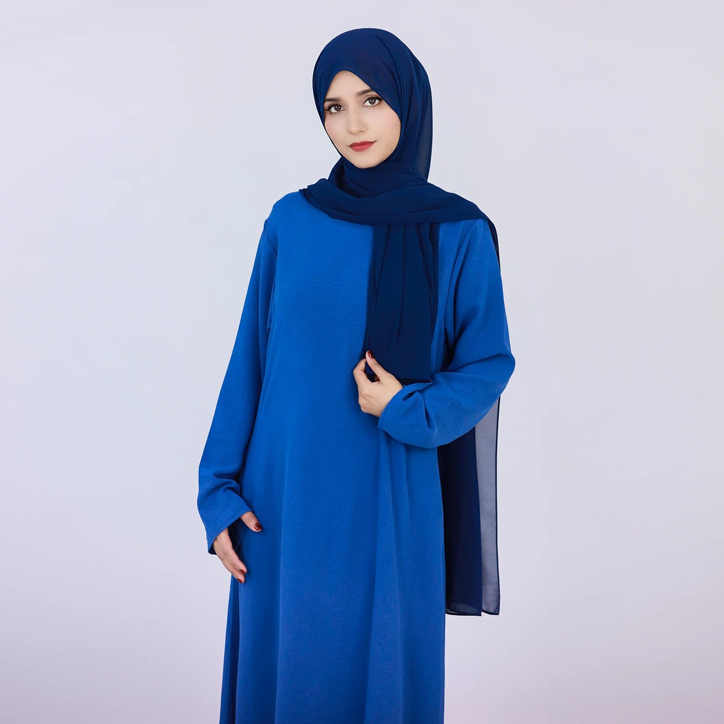 RETAL STYE abaya Simple Style Maxi Dresses for Muslim Women