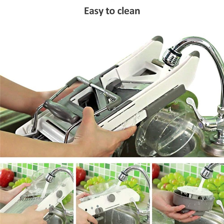 The vegetable cutter is distinguished by high quality