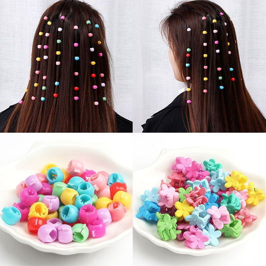 Colorful Small Hair Clips  Sweet Claw clip cute Ponytail Holder