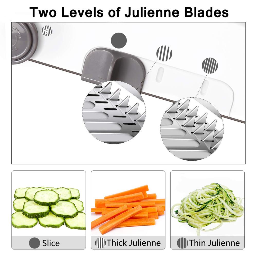 The vegetable cutter is distinguished by high quality