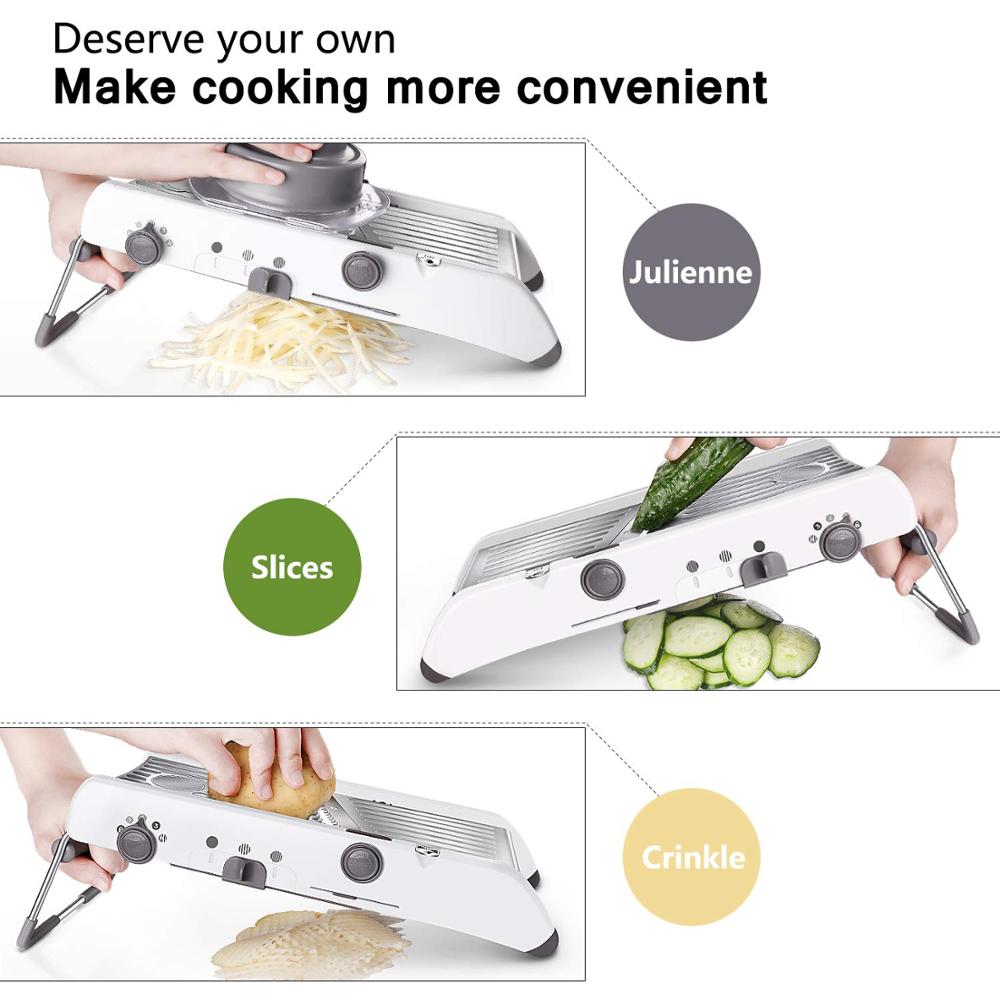 The vegetable cutter is distinguished by high quality