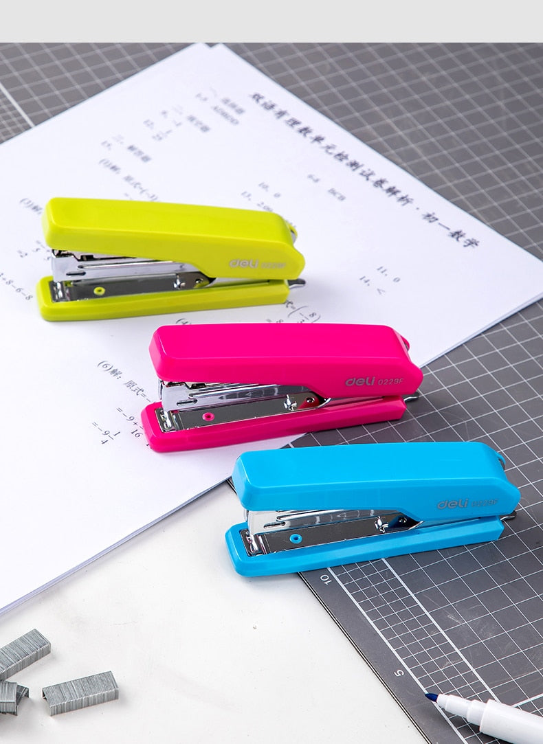 staples durable paper stapling fashion color 0229 school supplies stationery