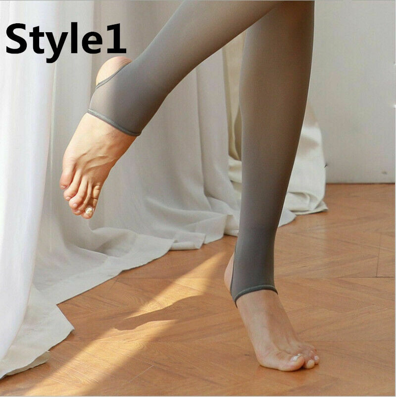 Stockings Warm Hight Waist Pantyhose Thicken High Elasticity Stretchy Winter