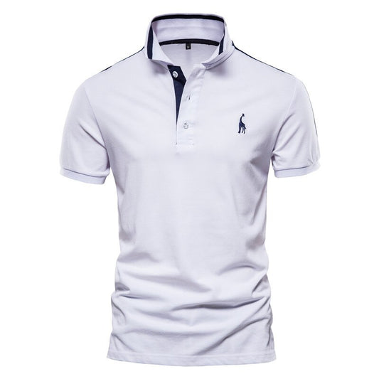 Polo Shirt Men Summer New Short Sleeve Breathable Golf Polos