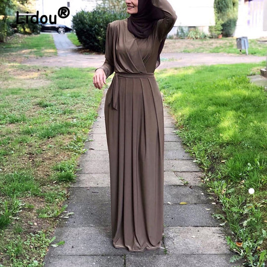 New Islam Clothing  Dress Muslim Woman Dress Women Jalabiya