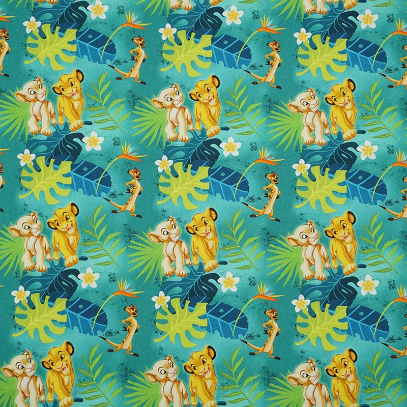 Wholesale Disney Cotton Fabric Per Half Meter Mickey