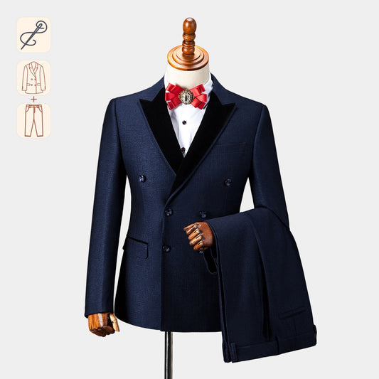 Men's wedding suit, slim business men's suit, office suit