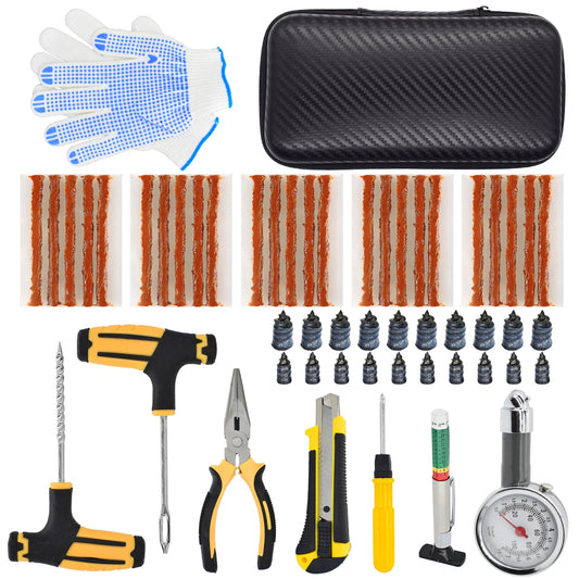 SET For repairing holes in the tire of vehicles and motorcycles