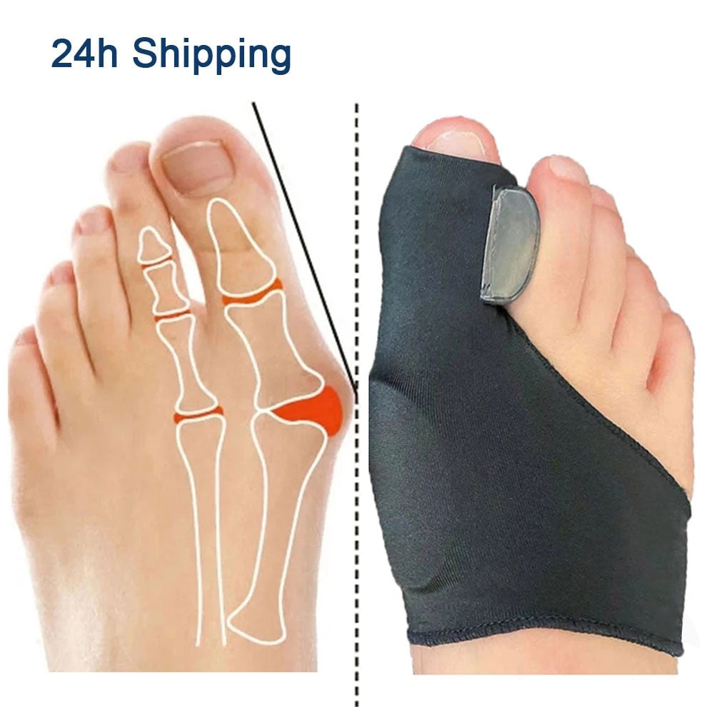 2pcs Toe Separator Valgus Bunion Corrector Orthotics Feet Bone Thumb Adjuster Correction