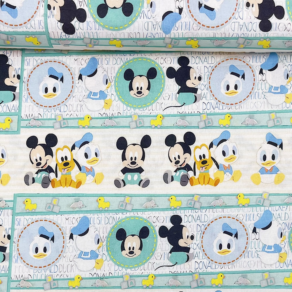 Wholesale Disney Cotton Fabric Per Half Meter Mickey