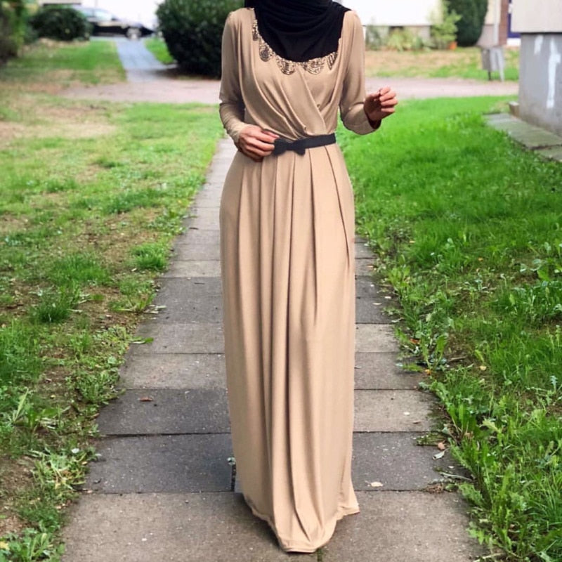 New Islam Clothing  Dress Muslim Woman Dress Women Jalabiya