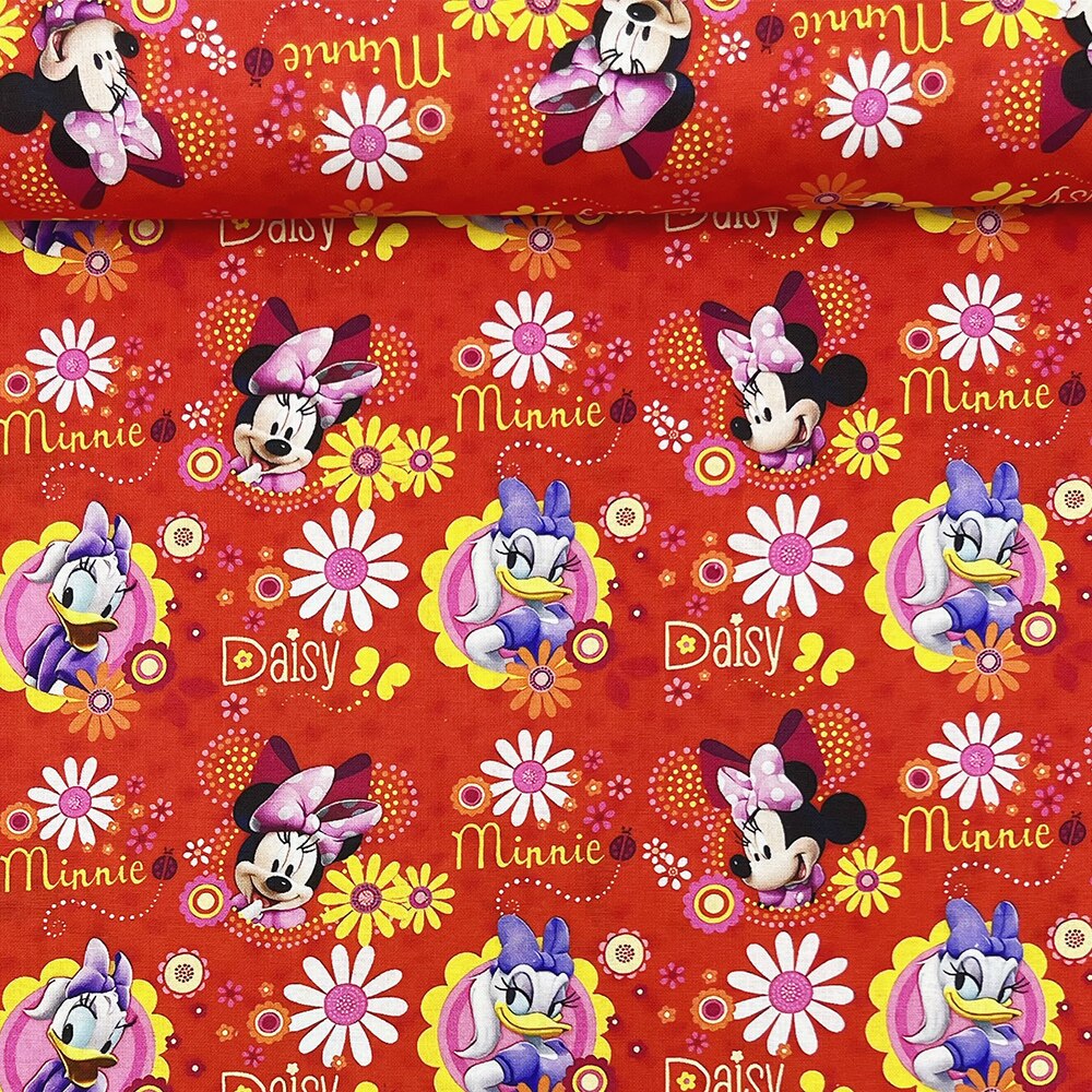 Wholesale Disney Cotton Fabric Per Half Meter Mickey