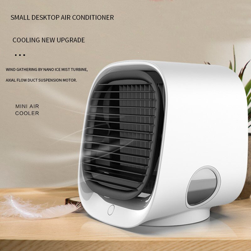 Mini Air Cooler USB Desktop Home Office Air Conditioner Fan Portable