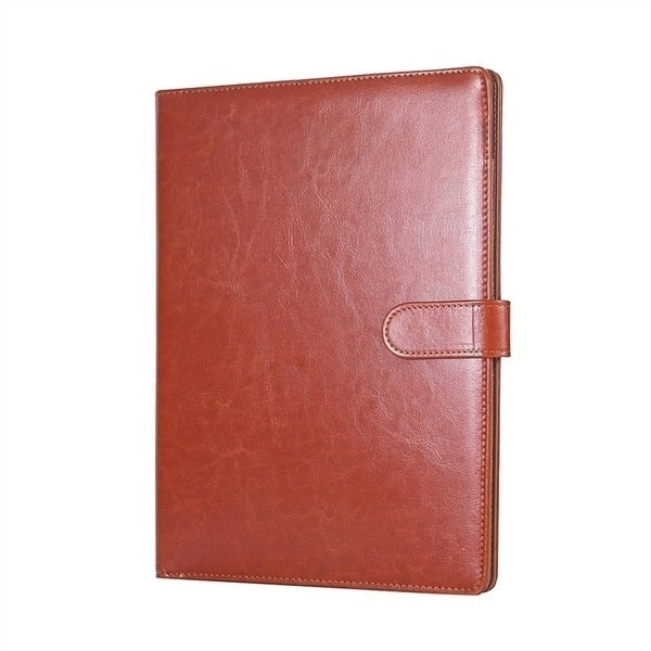 Multifunctional A4 Conference Folder Business Stationery Folder Leather Contract File Folders