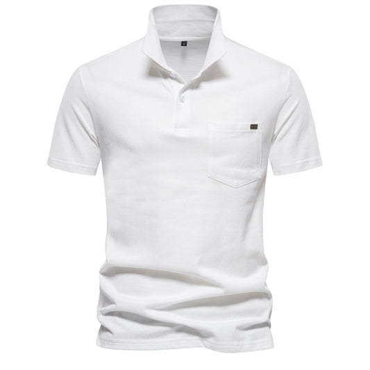 Polos Men's Summer Short Sleeve Breathable Golf Sports Polo